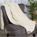 Kate and Laurel Chunky Knit Throw KTEL1186